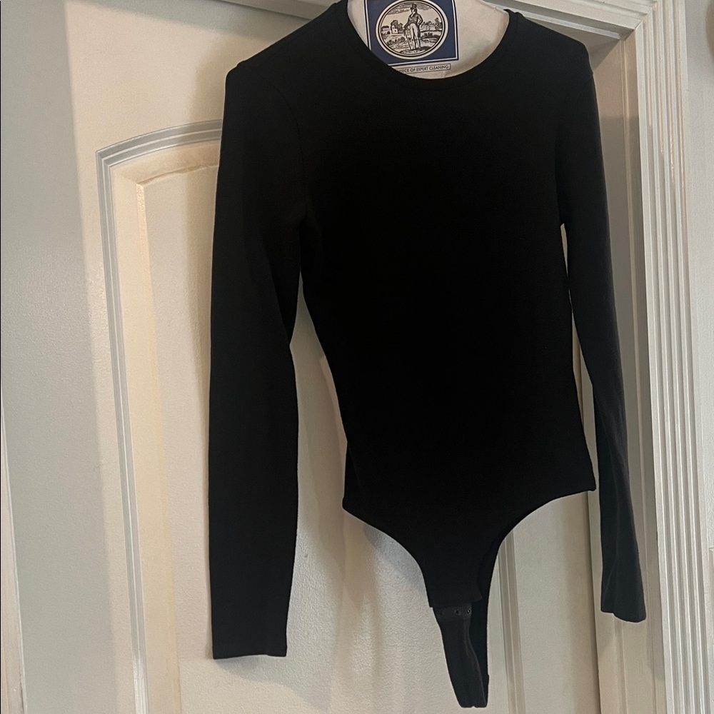 Madewell Classic Black Bodysuit